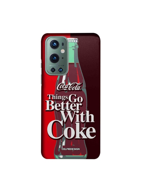 

CelfieDesign Red & White Go With Coke Oneplus 9 Pro Slim Back Case