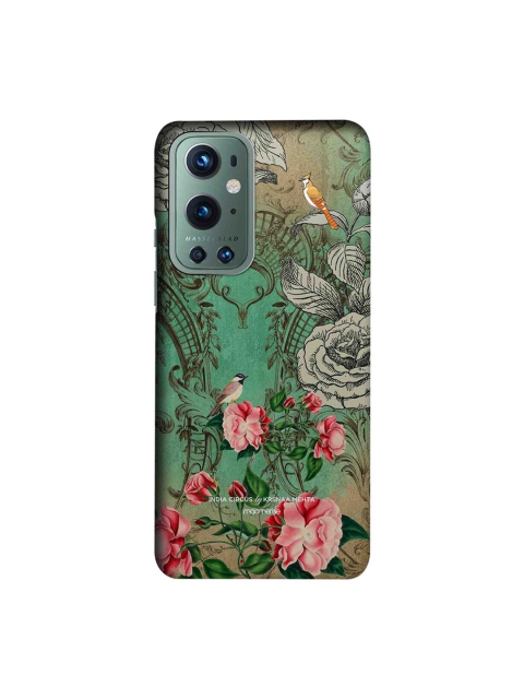 

CelfieDesign Green & Pink Bird Gaze Printed OnePlus 9 Pro Slim Back Case
