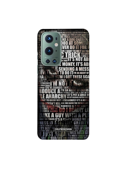 

CelfieDesign Black & White Joker Quotes Printed OnePlus 9 Pro Slim Back Case