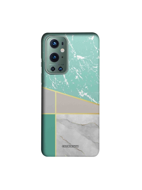 

CelfieDesign Green & Grey Marble Sheen Printed OnePlus 9 Pro Slim Back Case