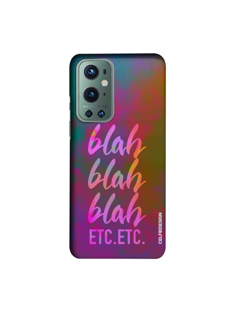 

CelfieDesign Pink & Blue Blah Blah OnePlus 9 Pro Slim Back Case