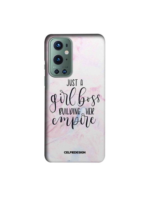 

CelfieDesign White & Black Printed Oneplus 9 Pro Slim Back Case