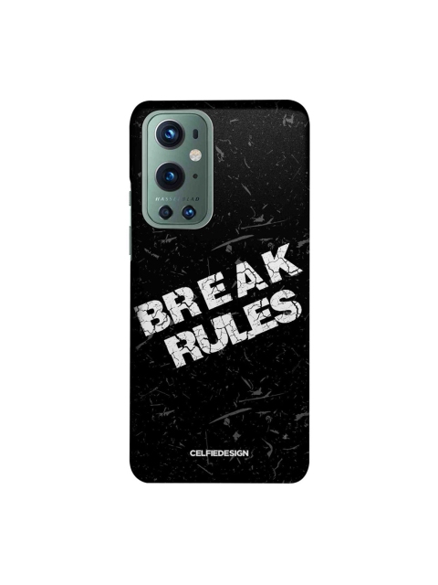 

CelfieDesign Black & White Break Rules OnePlus 9 Pro Slim Back Case