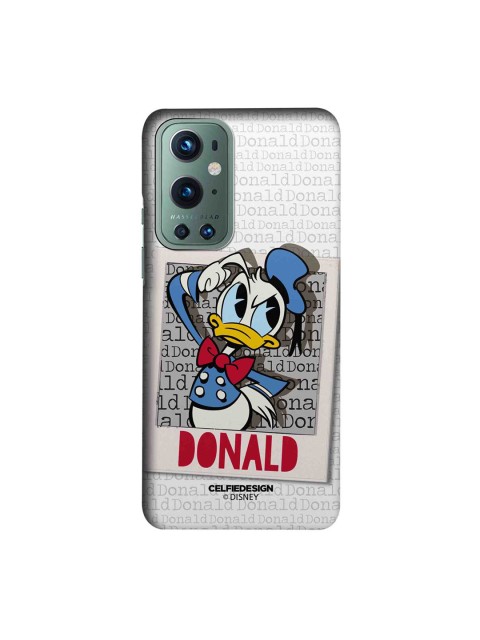 

CelfieDesign White & Blue Hello Mr Donald Printed OnePlus 9 Pro Slim Back Case