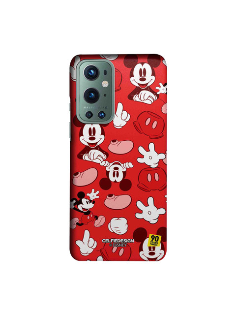 

CelfieDesign Red & White Mickey Classic OnePlus 9 Pro Slim Back Case