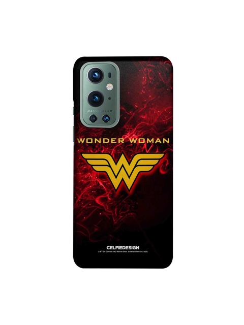 

CelfieDesign Black & Red Emblem Wonder Woman OnePlus 9 Pro Slim Back Case