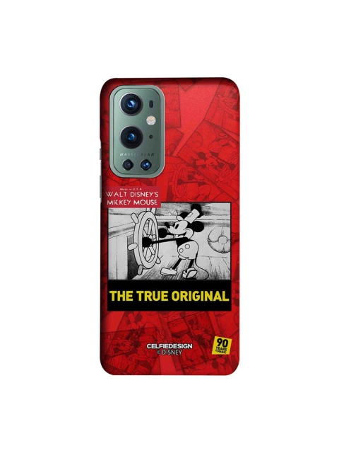 

CelfieDesign Red & Black Mickey Potrait Mode OnePlus 9 Pro Back Case