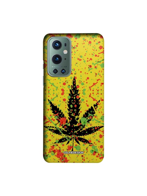 

CelfieDesign Yellow & Green Rasta Splash OnePlus 9 Pro Slim Back Case