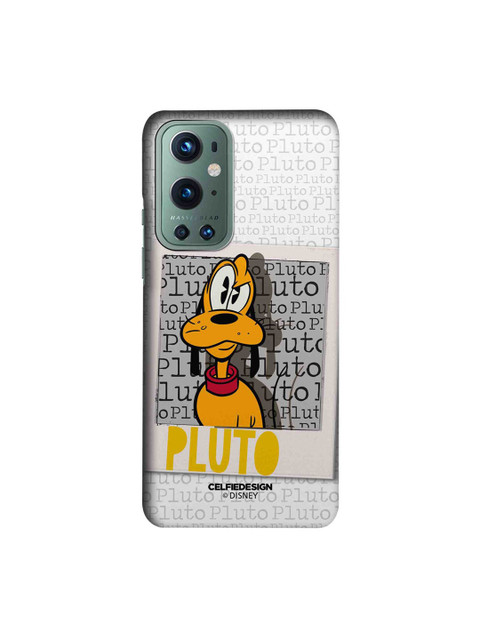 

CelfieDesign Grey & Yellow Pluto OnePlus 9 Pro Slim Back Case