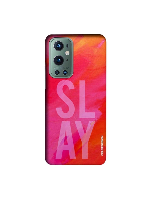 

CelfieDesign Red & Pink Slay Pink OnePlus 9 Pro Back Case