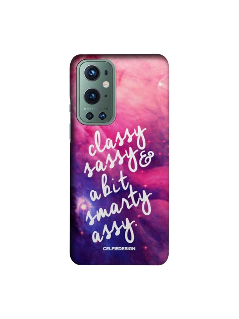 

CelfieDesign Purple & Pink Smarty Assy Oneplus 9 Pro Slim Back Case