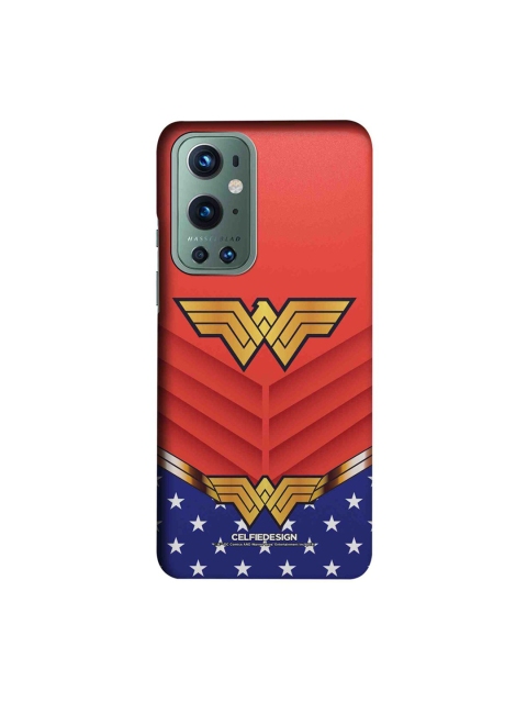 

CelfieDesign Red & Blue Suit up Wonder Woman OnePlus 9 Pro Back Case