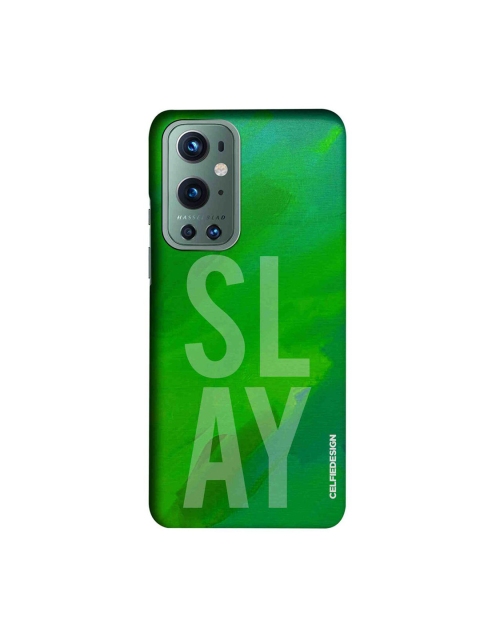 

CelfieDesign Green Printd Oneplus 9 Pro Slim Back Case