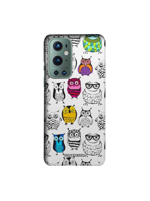 

CelfieDesign White & Black Owl Art Printed OnePlus 9 Pro Slim Back Case