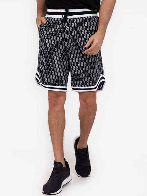 

ZALORA ACTIVE Men Black Printed Shorts