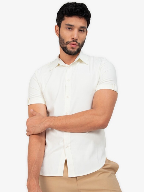

ZALORA BASICS Men White Casual Shirt