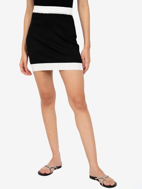 

ZALORA BASICS Women White Knitted Skirts