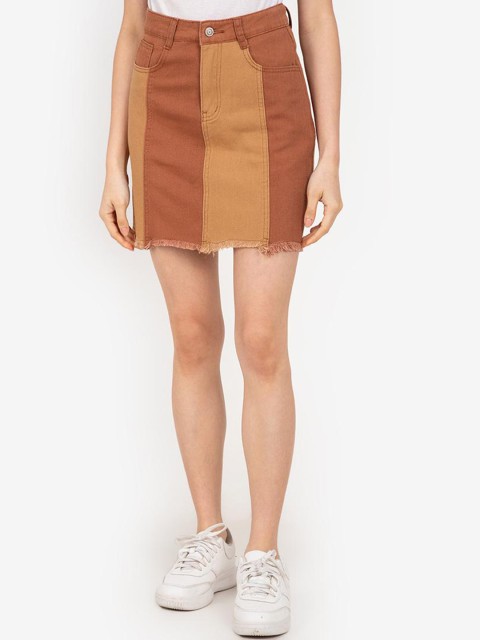 

ZALORA BASICS Women Multi A-Line Skirt