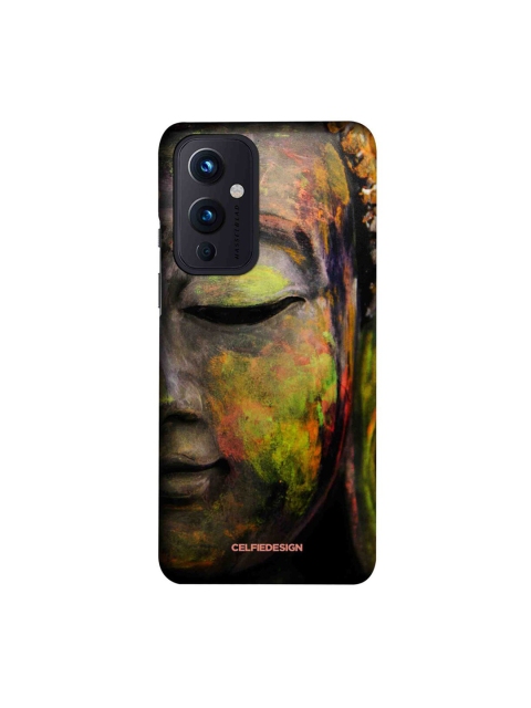 

CelfieDesign Multicoloured Buddha Art Print OnePlus 9 Back Case, Multi