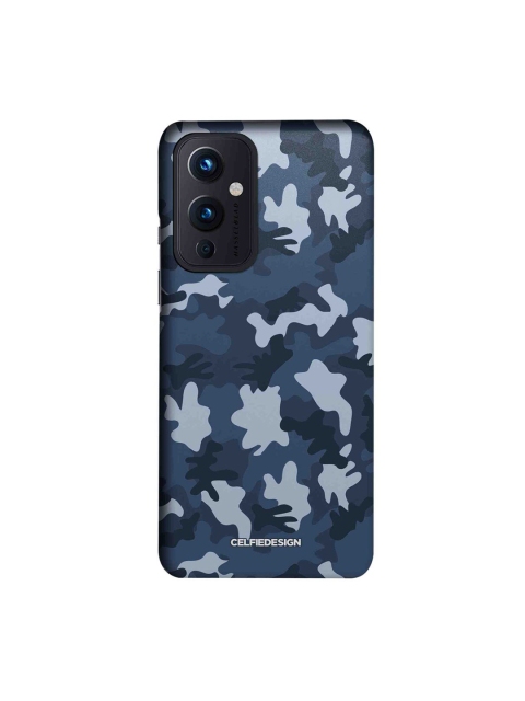 

CelfieDesign Blue & Grey Camo Printed OnePlus 9 Back Case