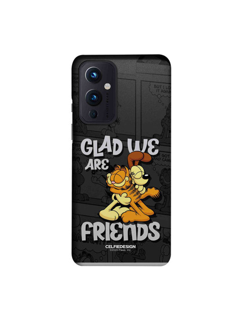 

CelfieDesign Black Garfield Friendly Catdog Slim Case for OnePlus 9