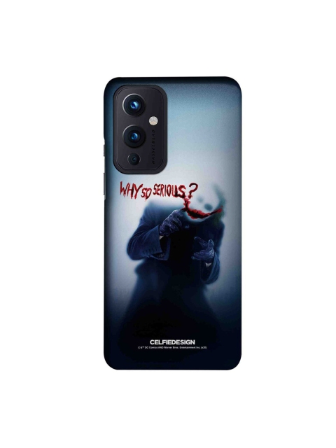 

CelfieDesign Blue & Red Why So Serious Slim Case OnePlus 9 Back Cover