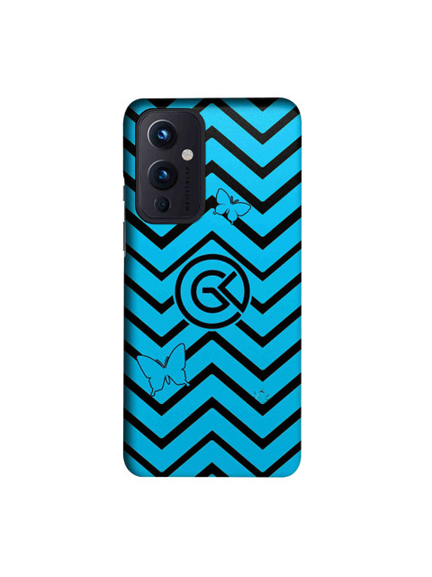 

CelfieDesign Gauri Khan Waves Blue & Black Printed OnePlus 9 Slim Back Case
