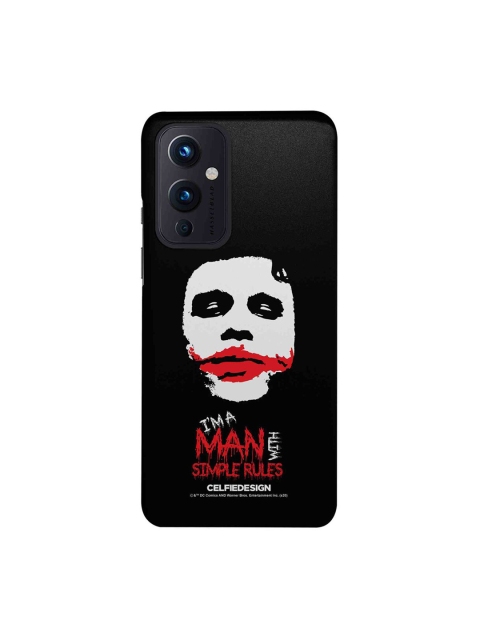 

CelfieDesign Black & White Man With Simple Rules Printed OnePlus 9 Back Case