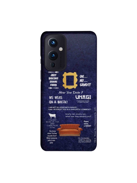 

CelfieDesign Blue Friends Graphic Printed OnePlus 9 Slim Back Case
