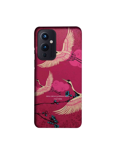 

CelfieDesign Maroon Flying flamingoes - OnePlus 9 Slim Back Case