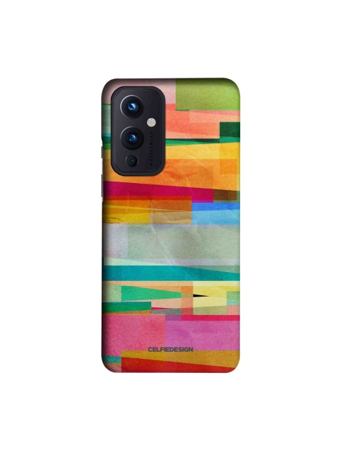

CelfieDesign Multicoloured Abstract Fusion Slim Case OnePlus 9 Back Cover, Multi