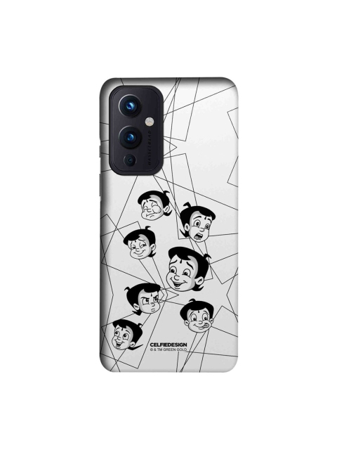 

CelfieDesign Grey Chotta Bheem Graphic Printed OnePlus 9 Slim Back Case