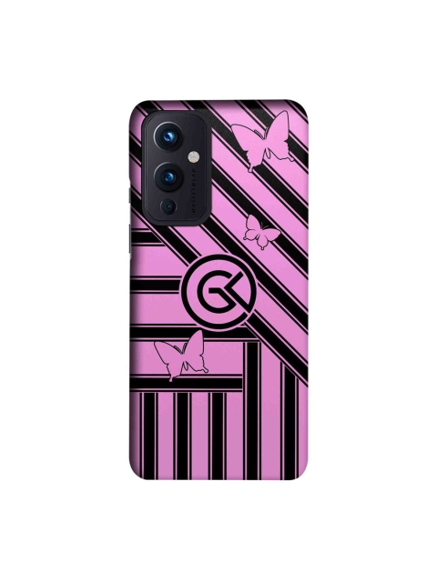 

CelfieDesign Pink & Black Gauri Khan The Cycle Pink Slim Back Case for OnePlus 9