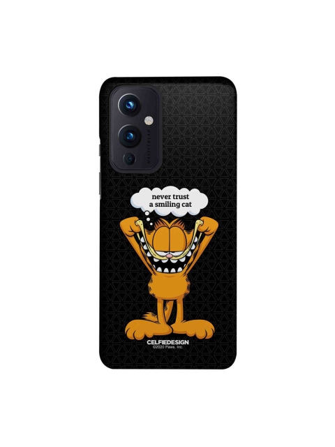 

CelfieDesign Black Smiling Garfield OnePlus 9 Slim Back Case