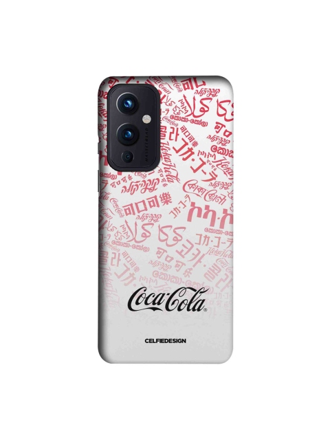 

CelfieDesign OnePlus 9 Typography Slim Back Case, Multi
