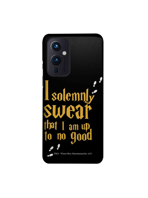 

CelfieDesign Black & Yellow Graphic Printed OnePlus 9 Slim Back Case