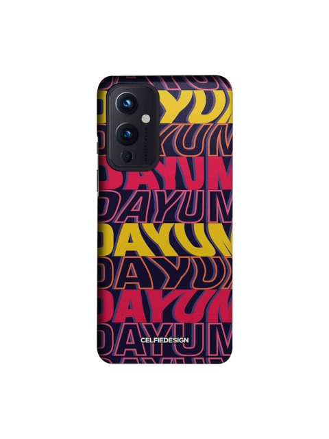 

CelfieDesign Multicoloured Dayum Slim Case for OnePlus 9, Multi