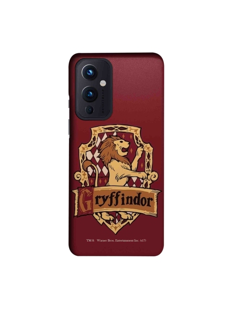 

CelfieDesign Red & Gold-Coloured Gryffindor Slim Back Case for OnePlus 9