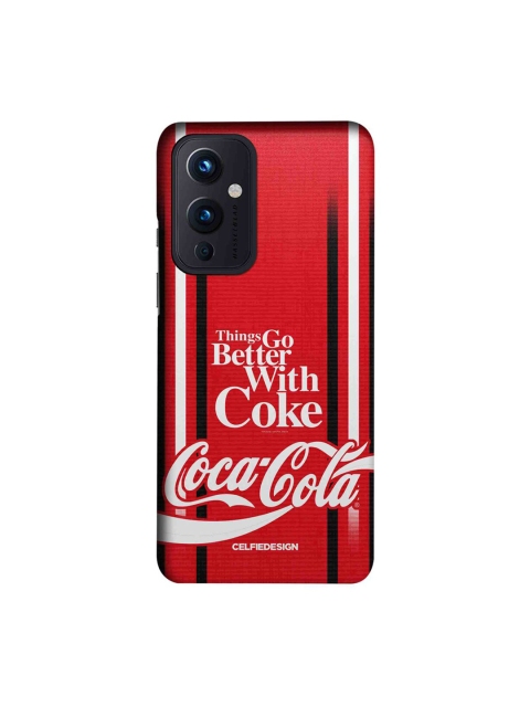 

CelfieDesign OnePlus 9 Typography Slim Back Case, Multi