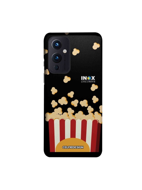 

CelfieDesign Black Popcorn Printed Slim Case For OnePlus 9