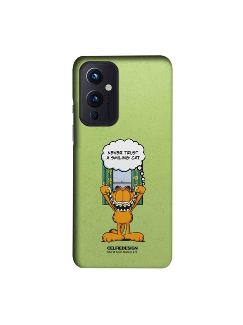 

CelfieDesign Green & Orange Garfield Slim Back Case for OnePlus 9