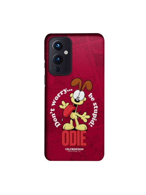 

CelfieDesign OnePlus 9 Typography Slim Back Case, Multi