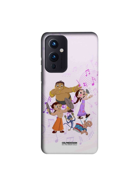 

CelfieDesign Multicoloured Chhota Bheem Musical Slim Back Case for OnePlus 9, Multi