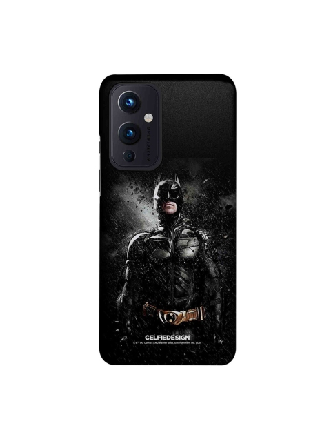 

CelfieDesign Black Batman Graphic Printed OnePlus 9 Slim Back Case