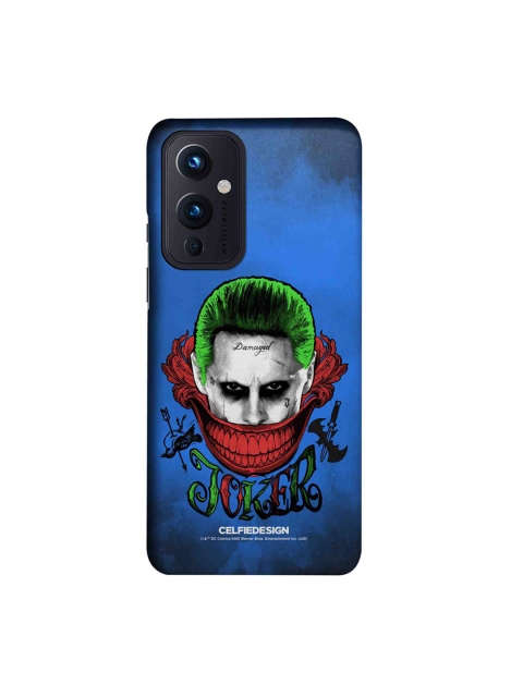 

CelfieDesign Blue & Red Damaged Joker Slim Back Case for OnePlus 9