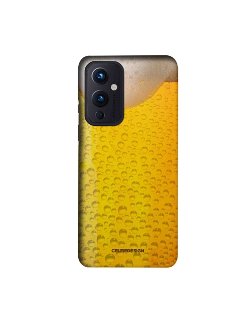 

CelfieDesign Yellow Bubbles Printed Slim Case For OnePlus 9