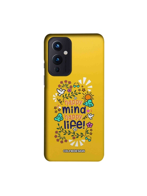 

CelfieDesign OnePlus 9 Typography Print Slim Back Case, Multi