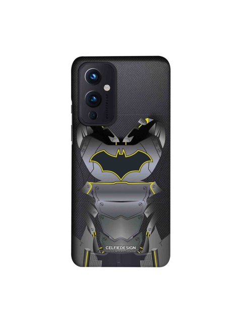

CelfieDesign Grey & Black Suit Up Batman Slim Back Case for OnePlus 9