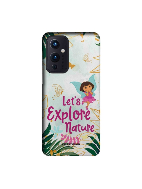 

CelfieDesign Pink & Green Explore with Dora Printed OnePlus 9 Back Case