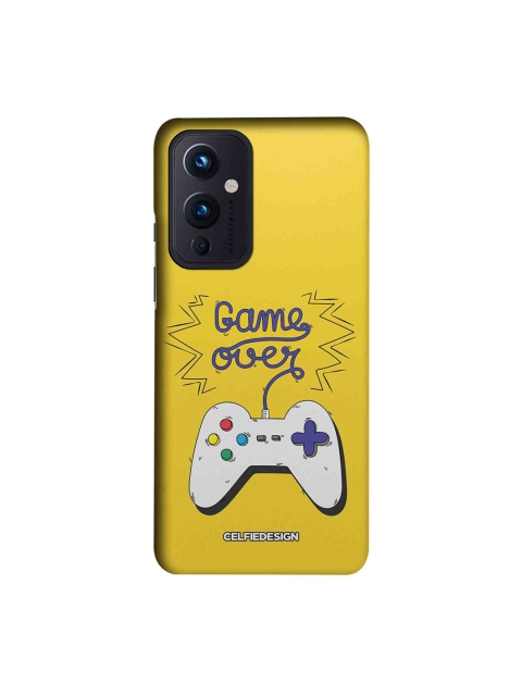 

CelfieDesign Game Over Printed OnePlus 9 Slim Back Case, Yellow